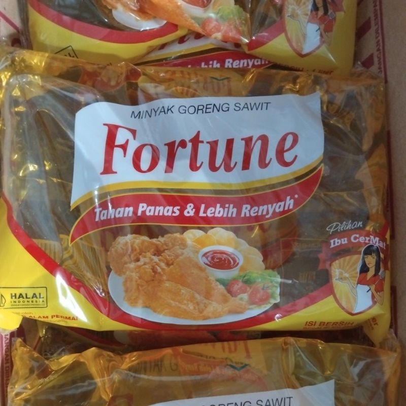 

Minyak Goreng Fortune 1 liter