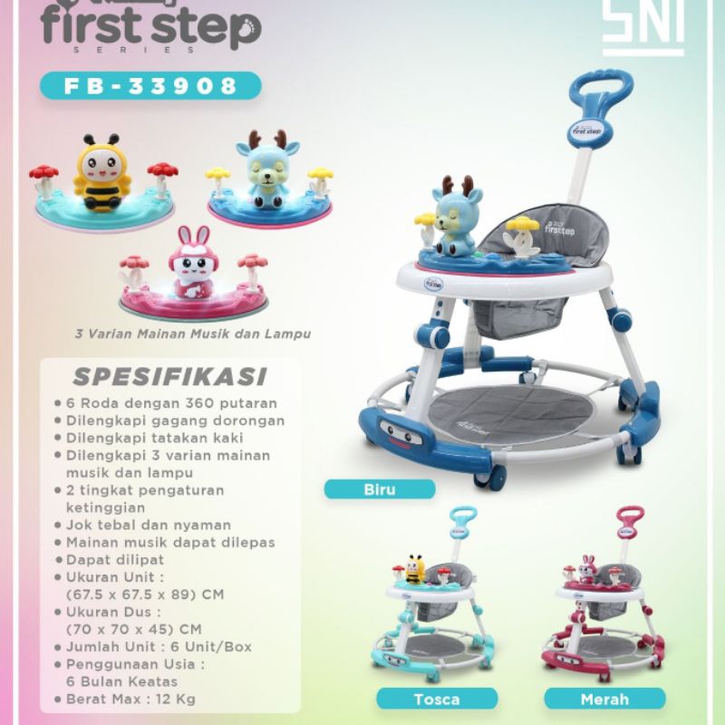 NEW BABY WALKER FAMILY FIRST STEP SERIES