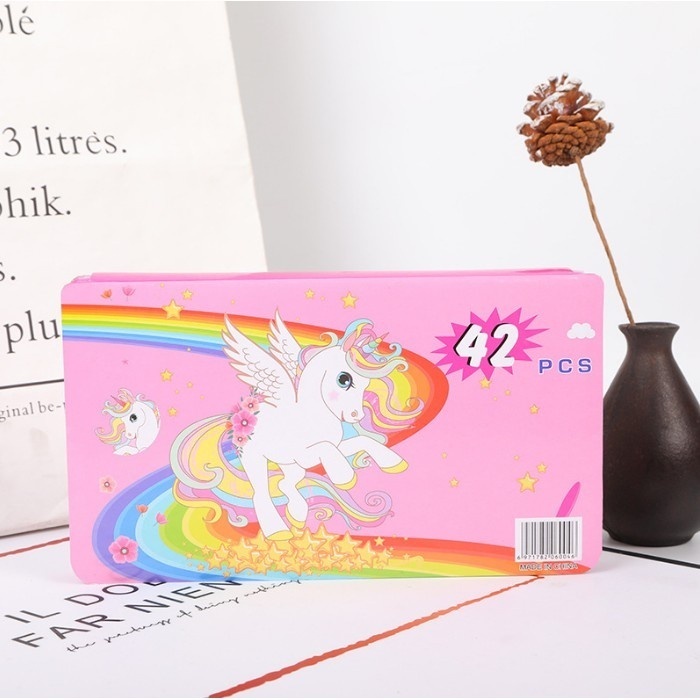 

CRAYON WARN ANAK /CRAYON MEWARNAI 42PCS / CRAYON LUKIS ANAK 42PCS / SET PENSIL WARNA ANAK