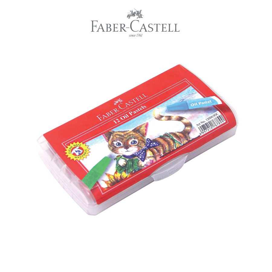 

CRAYON / OIL PASTEL / PASTEL FABER CASTELL 12 WARNA ECO