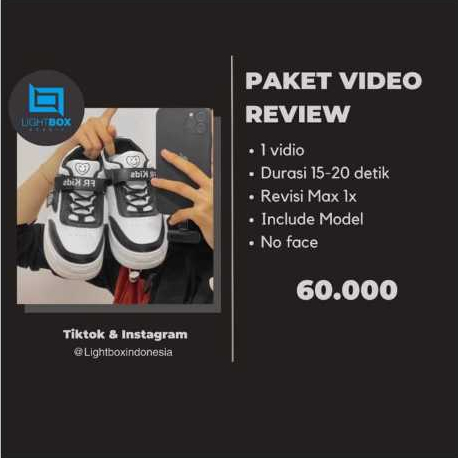 PAKET REVIEW PRODUK | Jasa Video Produk