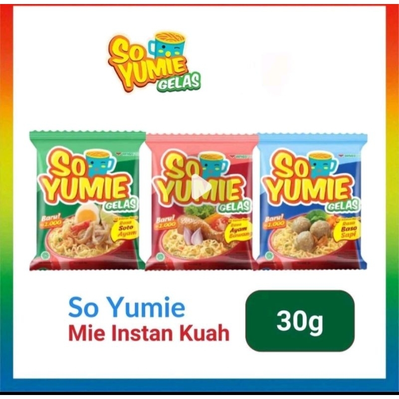 

So yumie Gelas 10 sachet