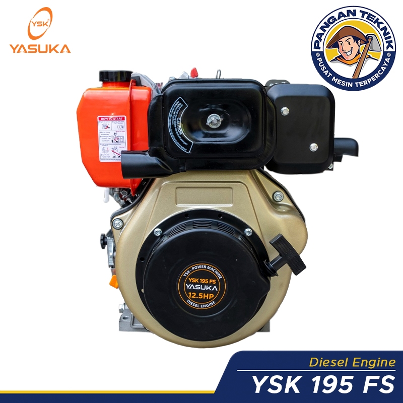 YSK 195 FS (12.5HP) Putaran Lambat | Mesin Penggerak Diesel YSK195FS