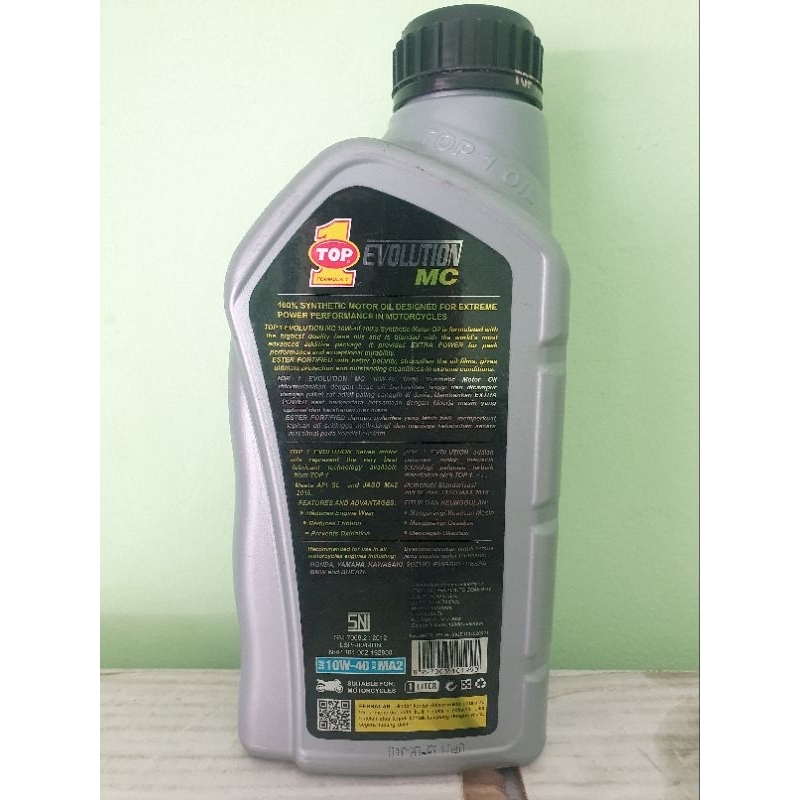 OLI MOTOR TOP 1 EVOLUTION MC 10W-40 1L