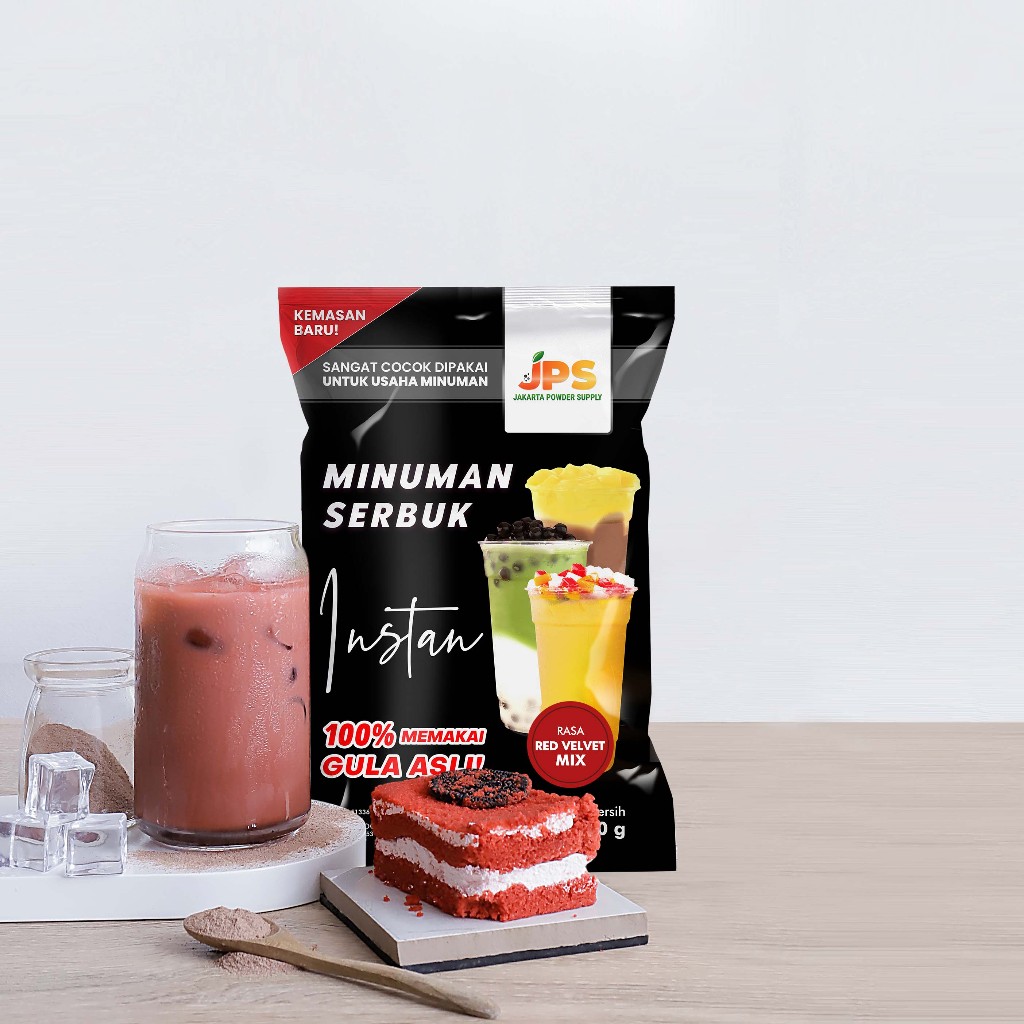 

bubuk minuman red velvet mix
