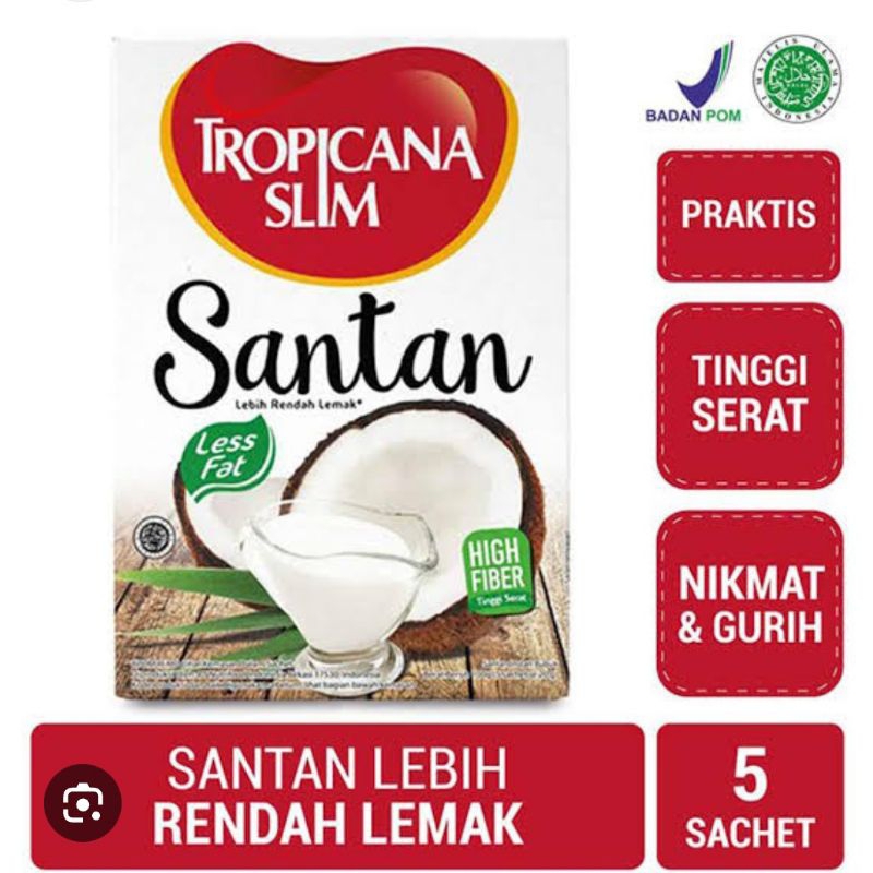 

Tropicana slim santan bubuk 100 gram