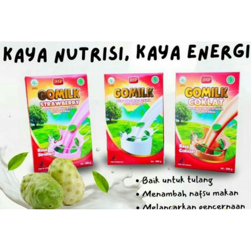 

susu kambing etawa plus herbal GOMILK