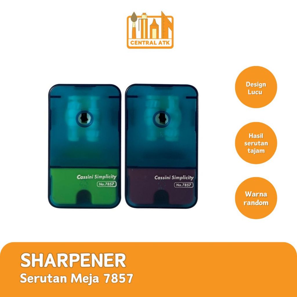 

SHARPENER / RAUTAN / SERUTAN MEJA 7857 (1 PCS)