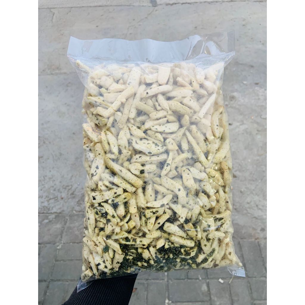 

Forcysn Basreng 1Kg Original Daun Jeruk Baso Goreng Stik