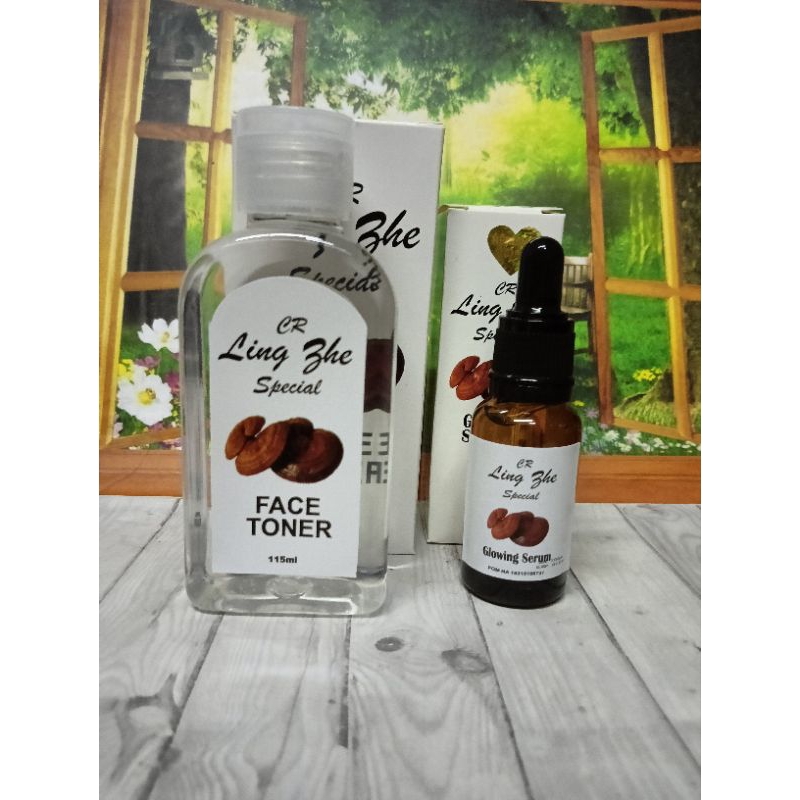 Paket Serum Ling Shi & Toner Ling Shi Special Original