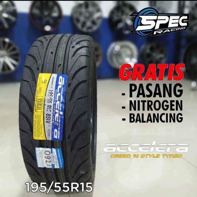 BAN ACCELERA 651 SPORT TW 200 195 55 R15 ban semi slick r15