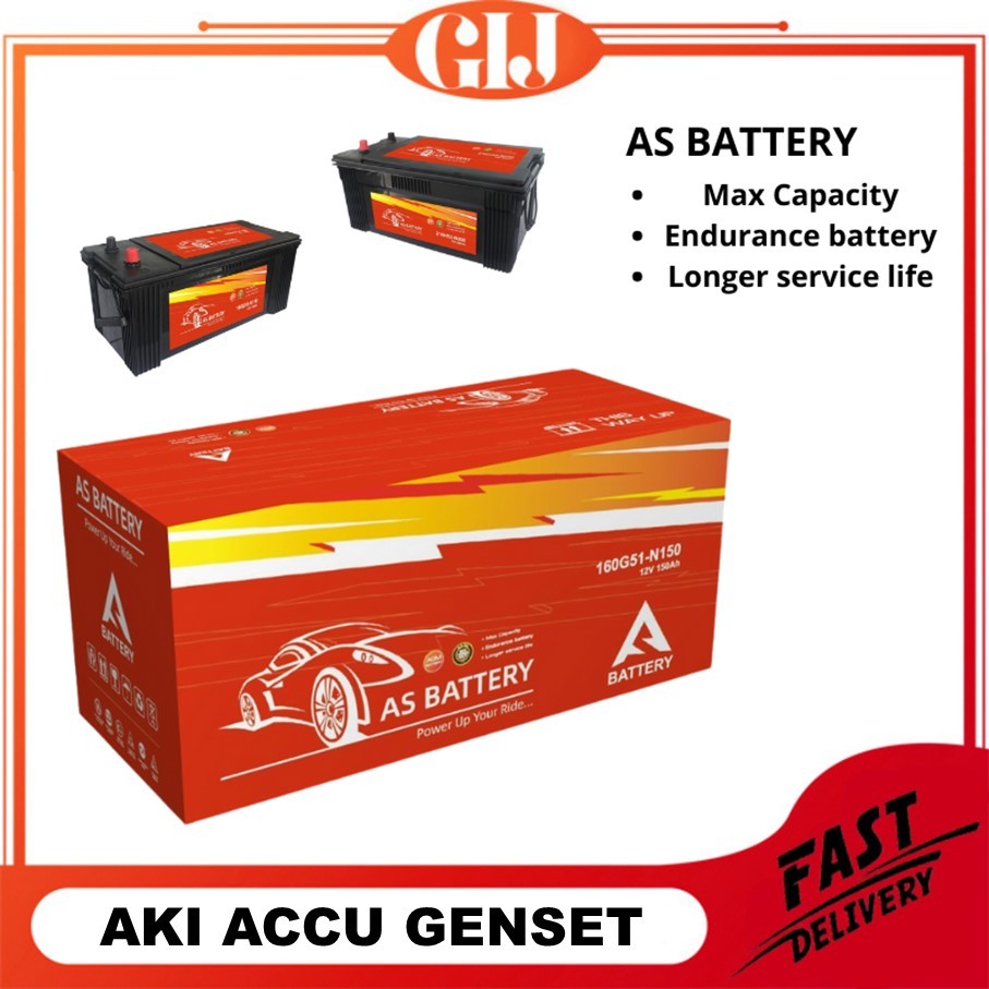 Aki Accu Genset Kapal Industri Bus 12v 200Ah /150ah / 100Ah Aki Kering