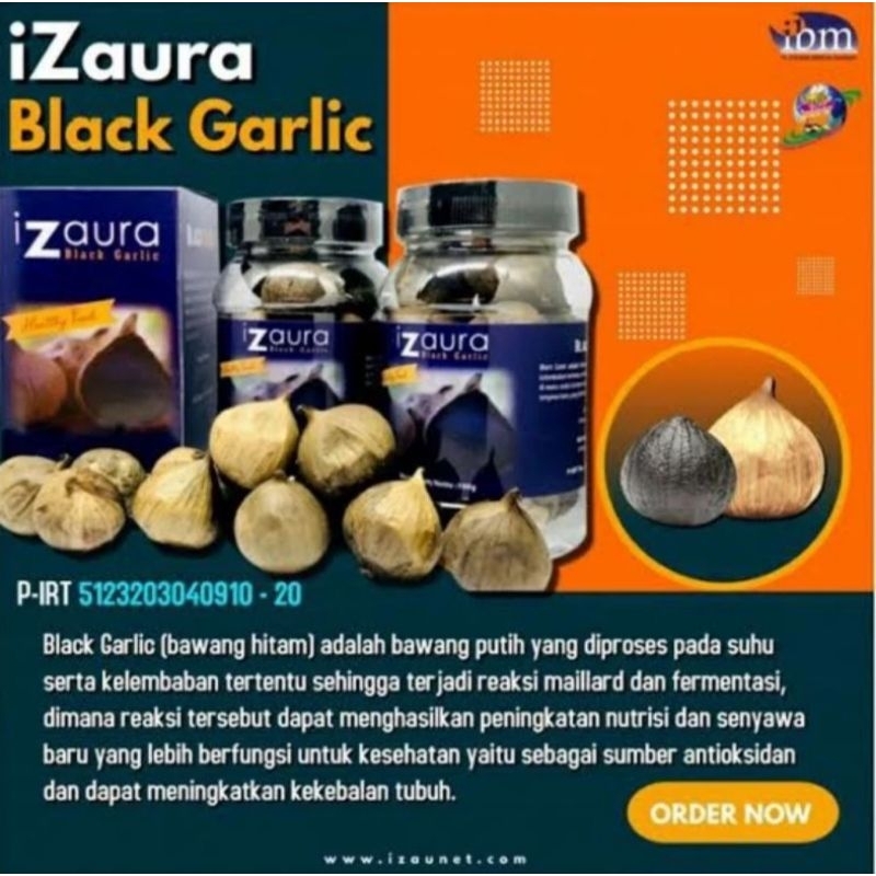 

Black Garlic IZAURA | Bawang tunggal | 100 ML