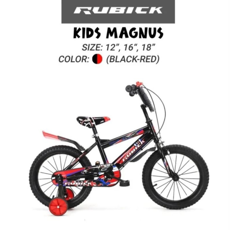 Sepeda anak BMX 12 inch dan 16 inch dan 18 inchRubick Magnus new By United