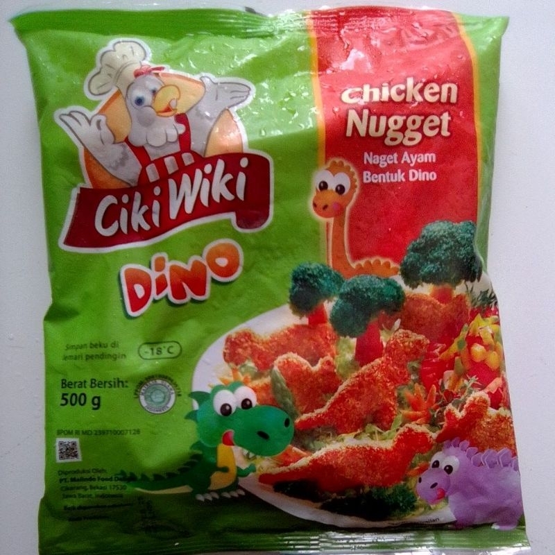 

CIKI WIKI Chicken Nugget Dino 500 gr