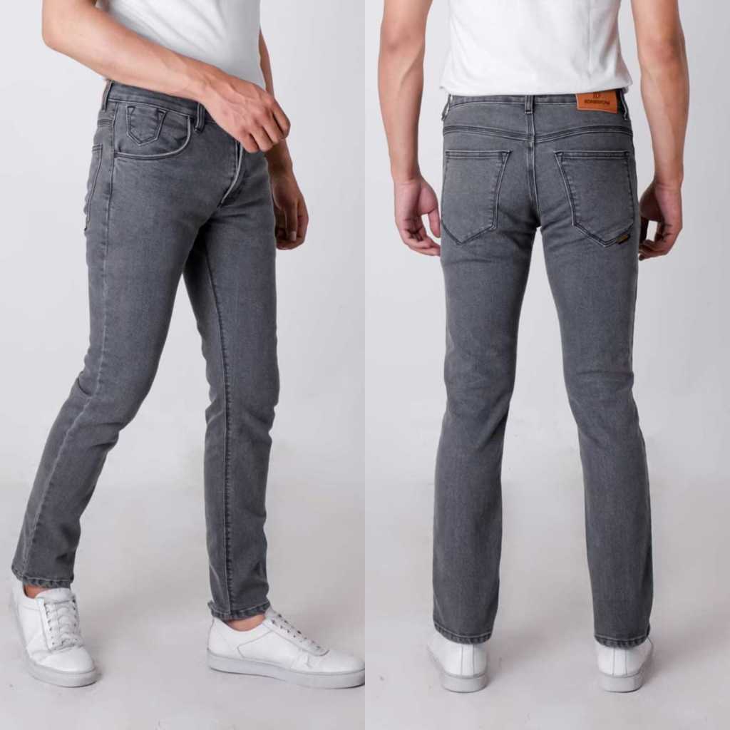 Celana Jeans Panjang Pria Slimfit Bombstone / Celana Jeans Slimfit / Celana Jeans Pria
