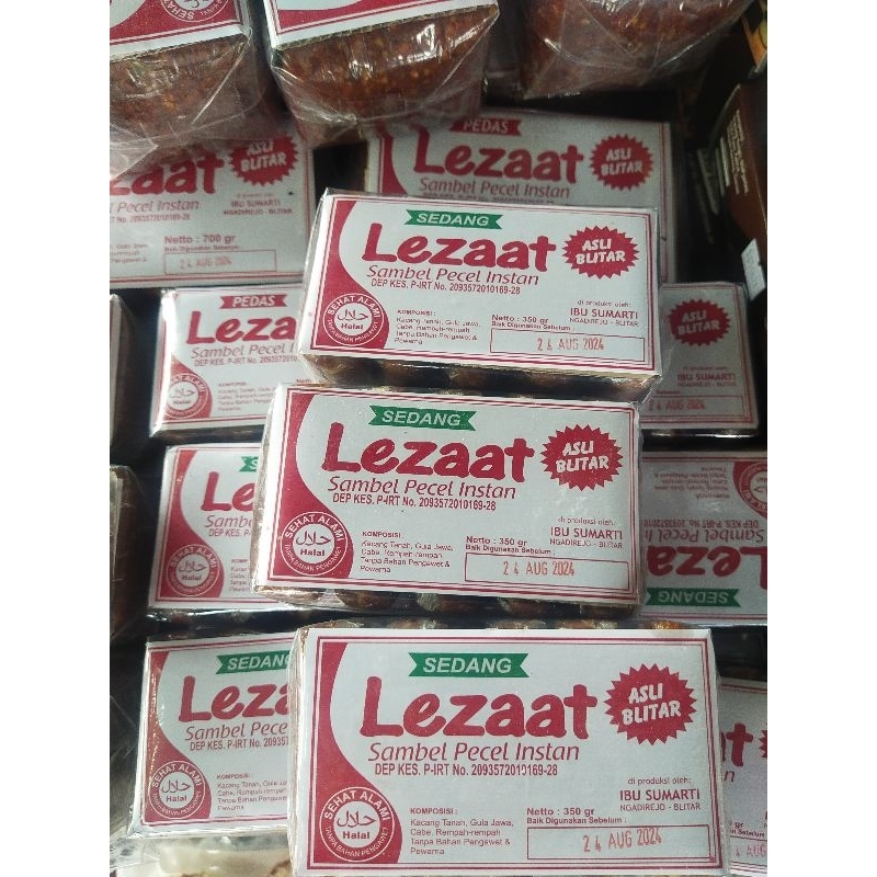 

[Ready Stok] Sambel Pecel Lezaat 350 gram