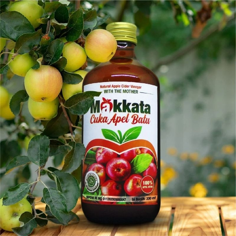 

CUKA APEL MAKKATA BATU MALANG II CUKA APEL ORIGINAL MAKKATA ORGANIK 330ML