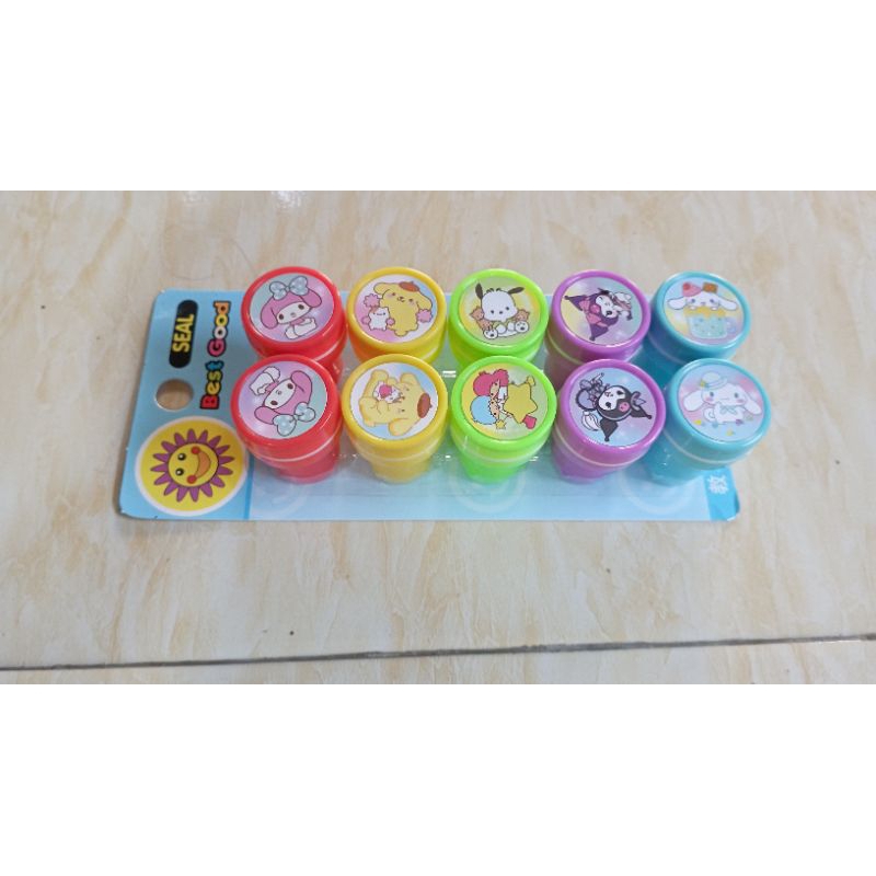 

stempel kuromi lotso dan teman teman