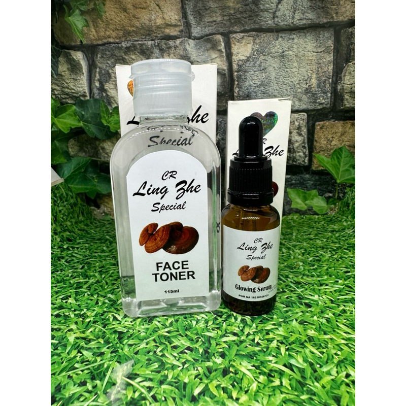 (paket) serum ling shi & Toner