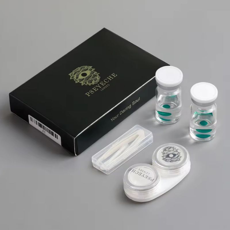 Lensa Mata Buta Warna HIJAU | Softlens Ishihara PSEYECHE Contact Lens 1 Tahun | FREE PDF ISHIHARA 38