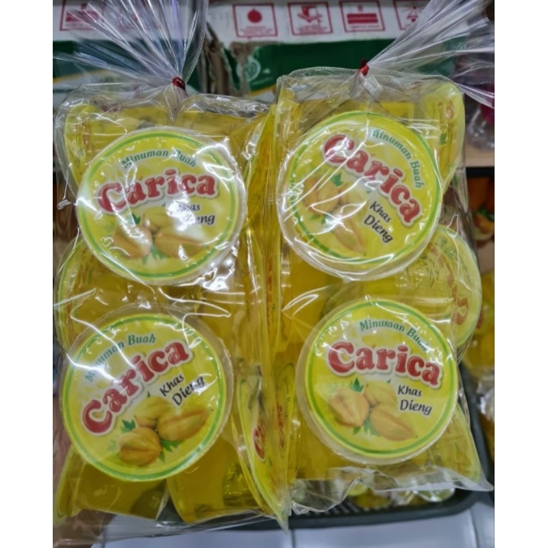 

SUPER MURAH MANISAN CARICA DIENG ASLI ISI 10 CUP UNYIL SIRUP CARICA DIENG