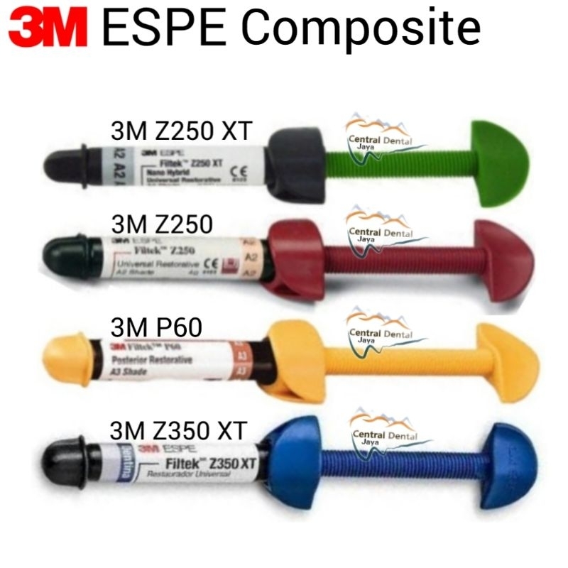 Komposit 3M Z250 XT // 3M Z250 // 3M P60 // 3M Z350 XT / Dental Composite Restorative ORIGINAL 3M ES