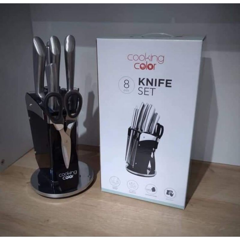 Informa knife set pisau aesthetic cooking color