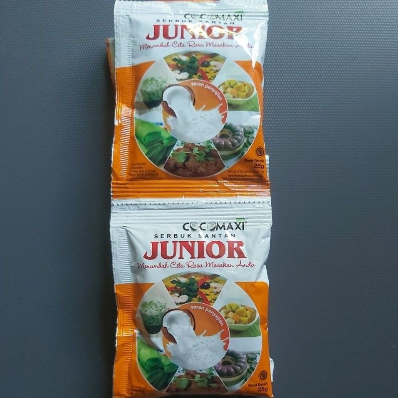 

[1 RENTENG] Cocomaxi Serbuk Santan Junior 10 x 25 g