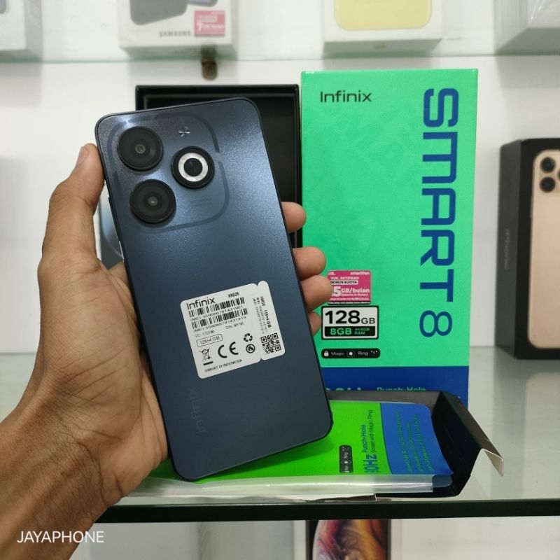 Infinix Smart 8 4/128 Second Fullset Original Garansi Resmi