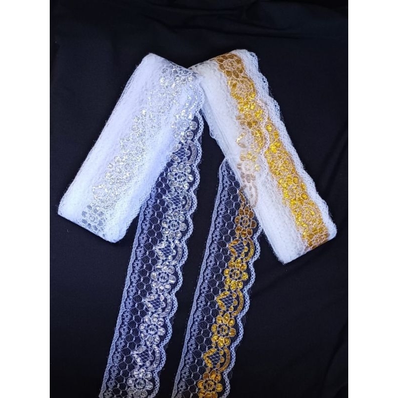 Renda cinderella / Renda tile 1 roll / Renda aqiqah