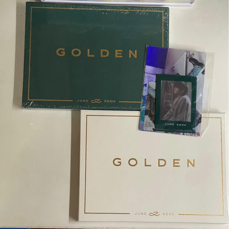 [OFFICIAL] BTS JUNGKOOK ALBUM - GOLDEN SEALED POB