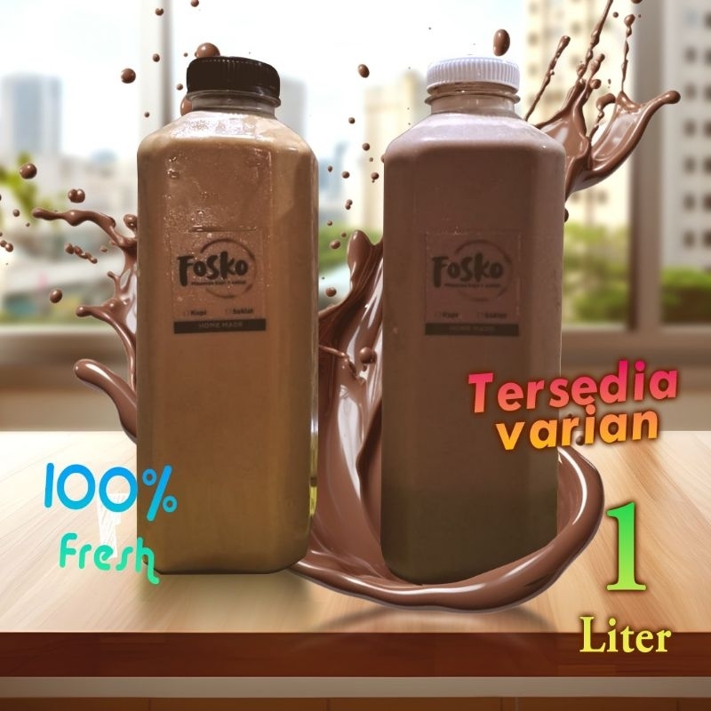 

Fosko Kopi Susu Coklat Murni Segar Fresh Sehat