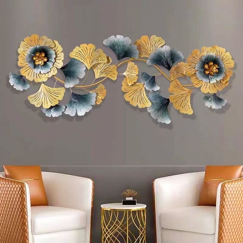 Hiasan dinding besar, wall decor metal jumbo 145 cm