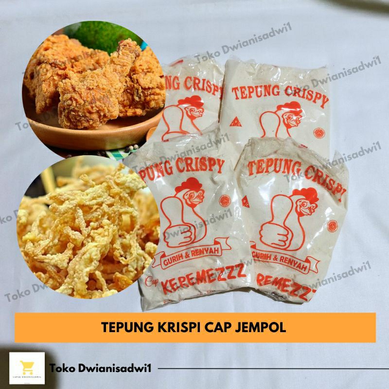 

Tepung Krispi Cap Jempol 120gram | Tepung Kriuk Cap Jempol | Tepung cap jempol