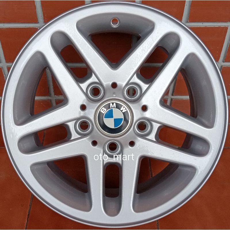 Velg BMW Style 53 Original R15 OEM E46 E36 318i 320i Ori Part Number 5x120 Pelek Ring 15 Mulus Siap 