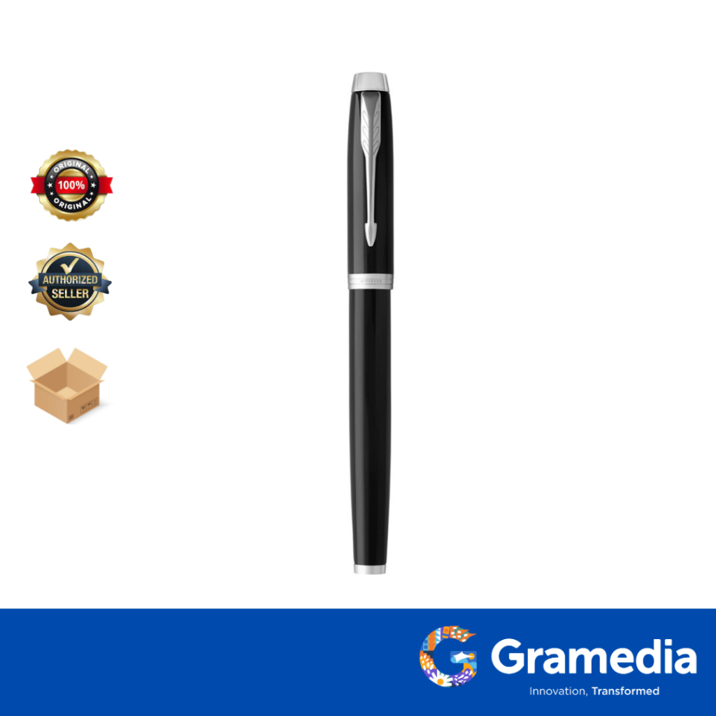 

Gramedia Surabaya - Parker IM Black chrome Trim Rollerball 1975575