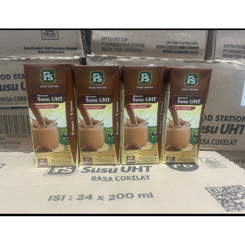 

susu uht FS 200ml dusan