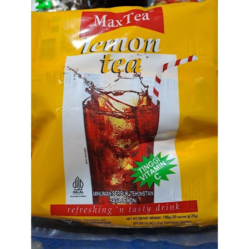 

Lemon Tea isi 30 Sachet - Maxtea