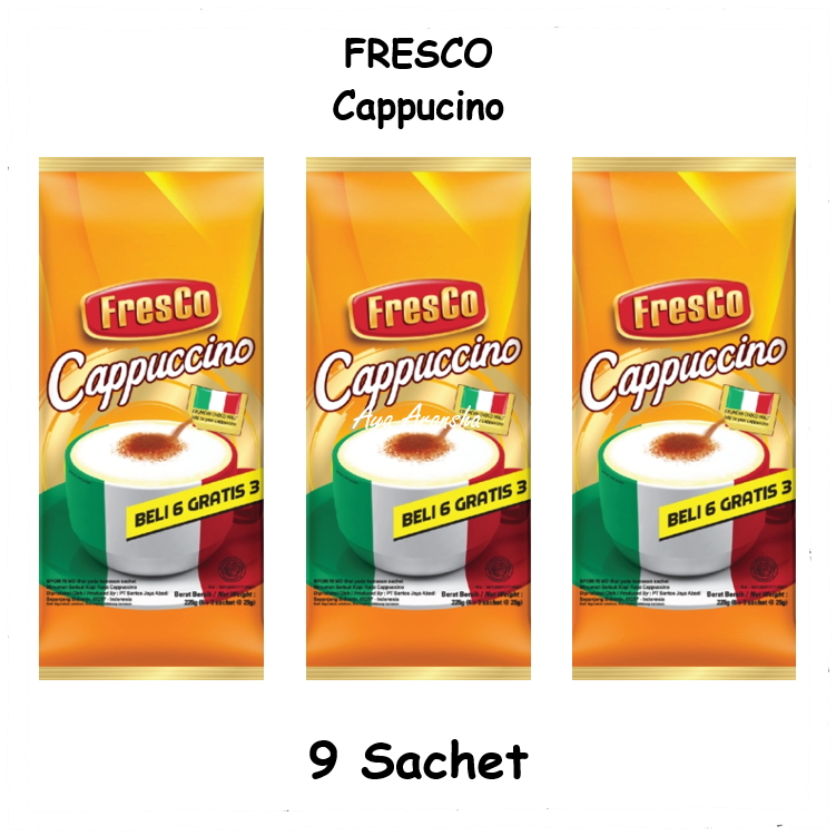 

FRESCO I Cappuccino I 9 Sachet