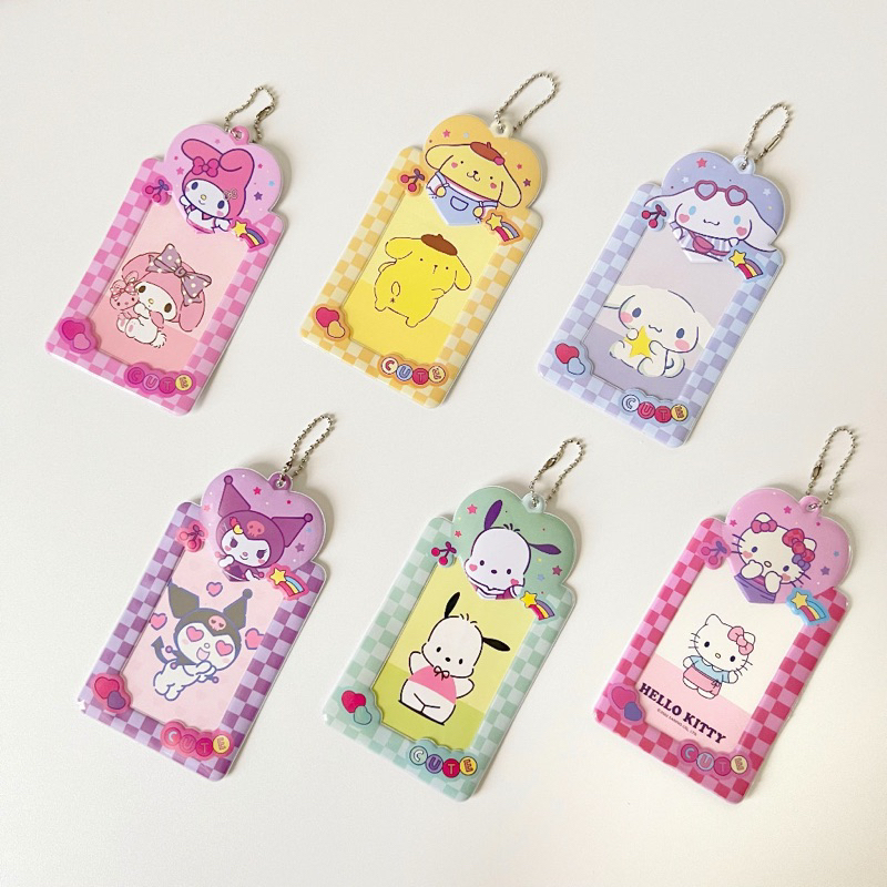 

READY sanrio holder card kpop tempat kartu id card lucu hello kitty kuromi cinnamoroll my melody