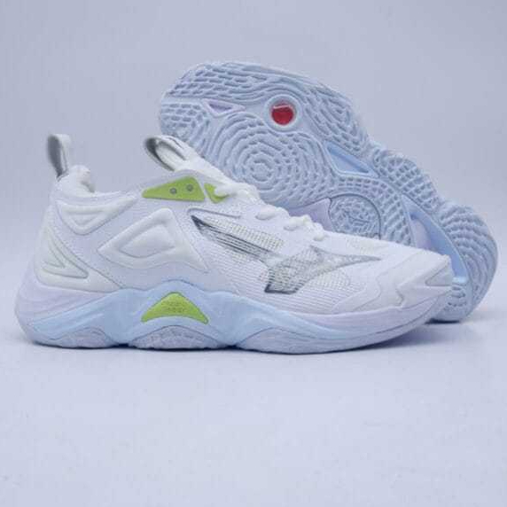 SEPATU MIZUNO MOMENTUM 3 LOW LADY SUPER PREMIUM VIETNAM IMPORT OLAHRAGA VOLLY WANITA VOLI CEWEK VOLY