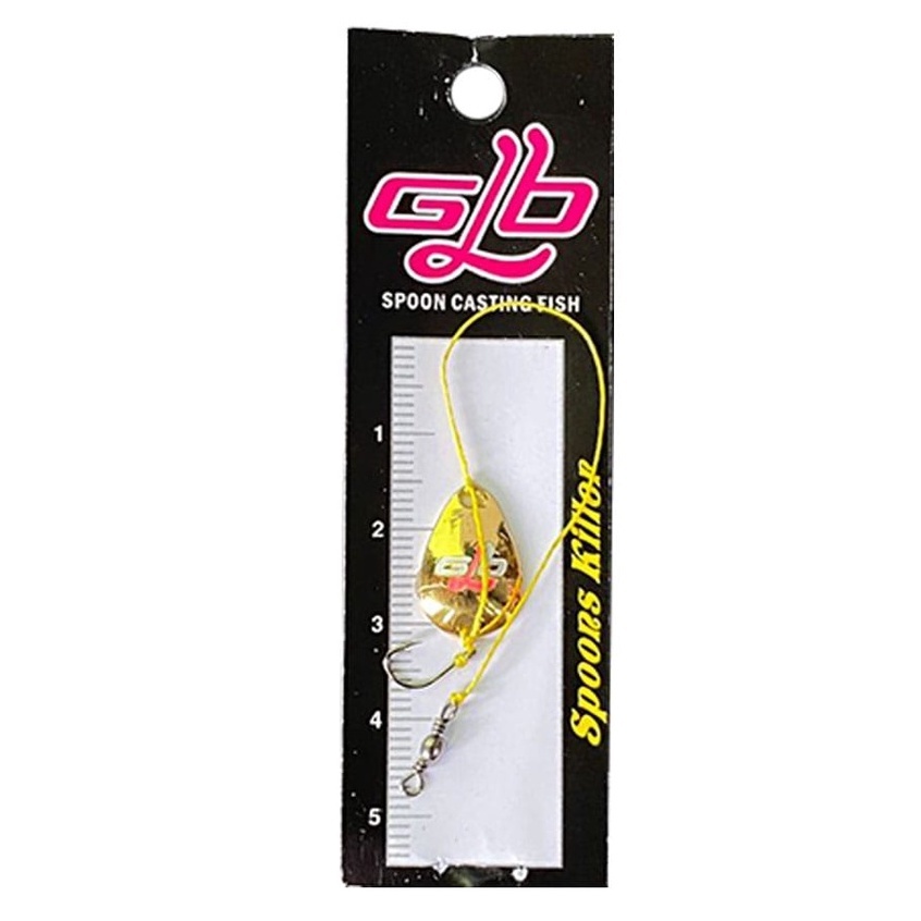 GLB Spoon Casting Set 1,5cm umpan pancing ikan kualitas terbaik pancing ikan wader