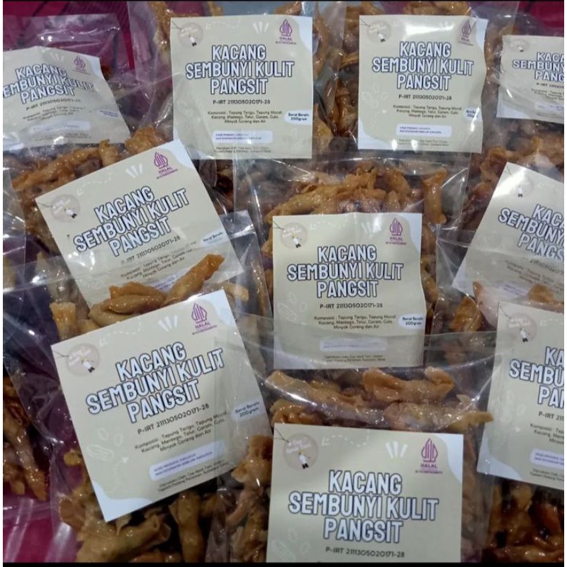 

kacang sembunyi kulit pangsit/kue kacang sembunyi/ kue kering/ kue siput/ kacang sembunyi/ gluten free