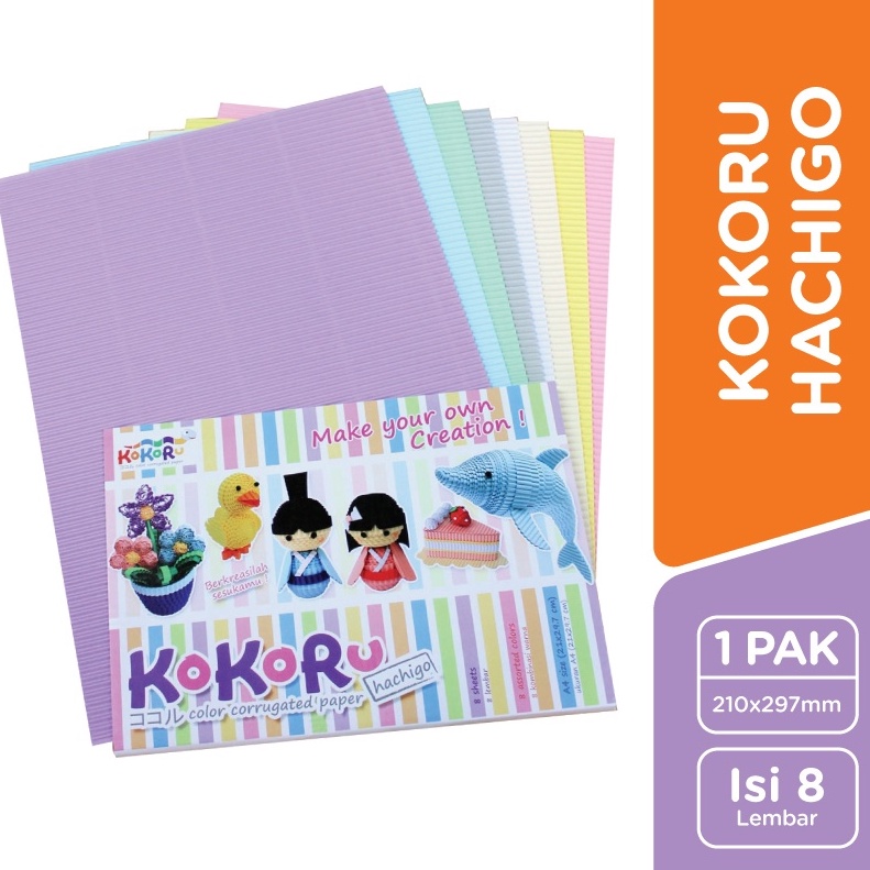 

Diskon Ekonomis Kokoru Kertas Bergelombang Hachigo A4 KKR HACHIGO A4