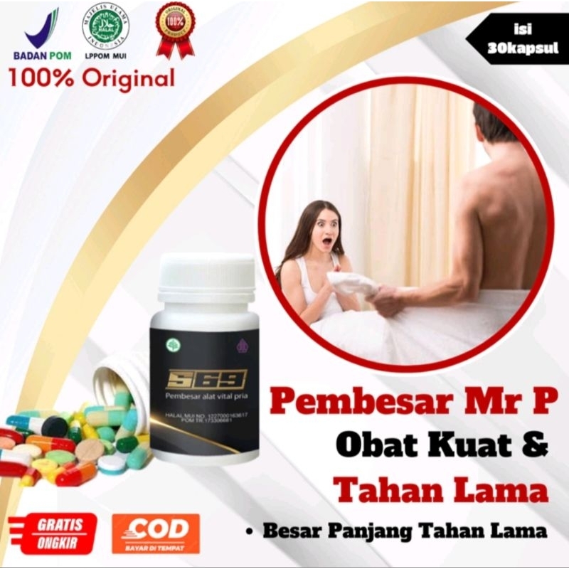 PEMBESAR PEN1S PERMANEN AMPUH PEMBESAR MR P KAPSUL-S69 ASLI 100% HERBAL ORIGINAL BPOM