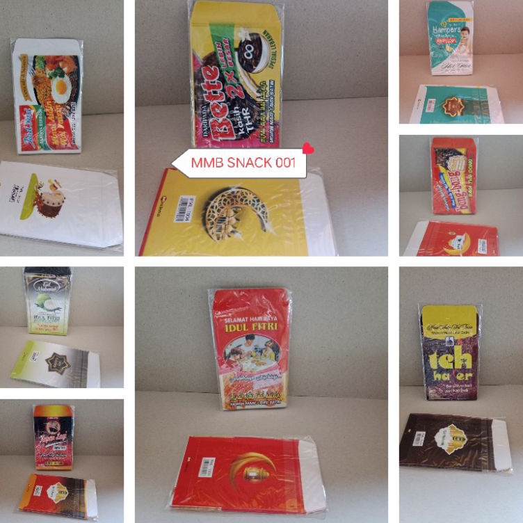 

Produk Terviral 1 LembarAmplop lebaran gambar aneka snack
