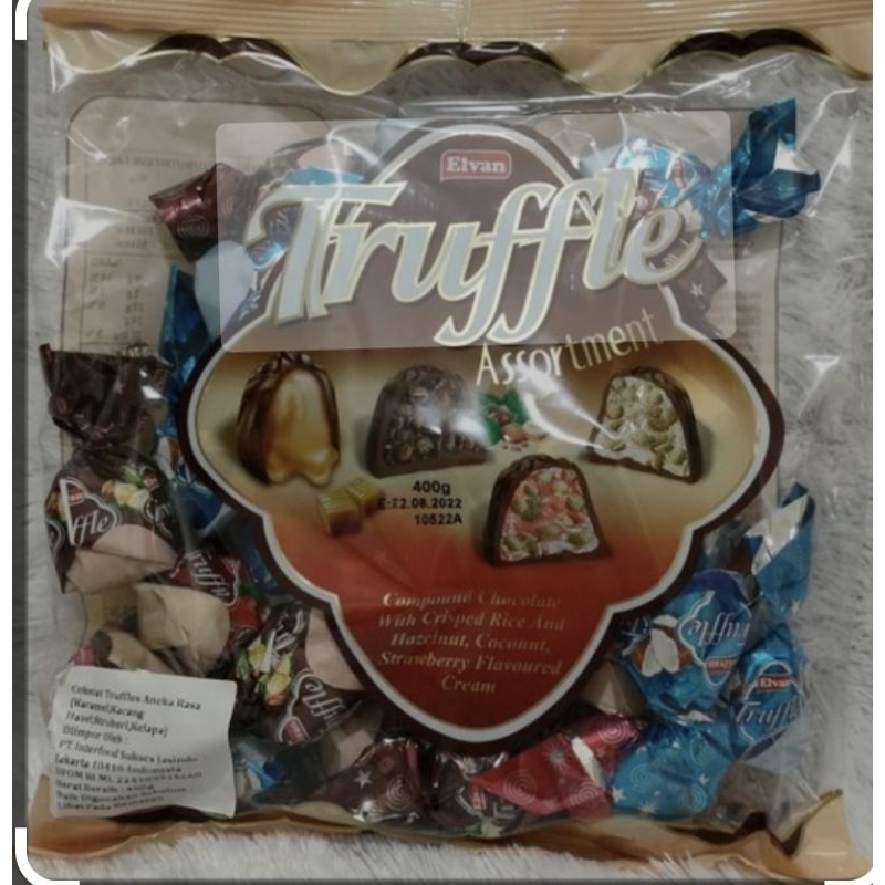 

coklat truffle 400gr/coklat turki/ coklat enak/