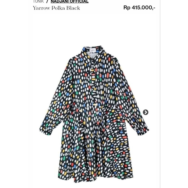 preloved nadjani tunik