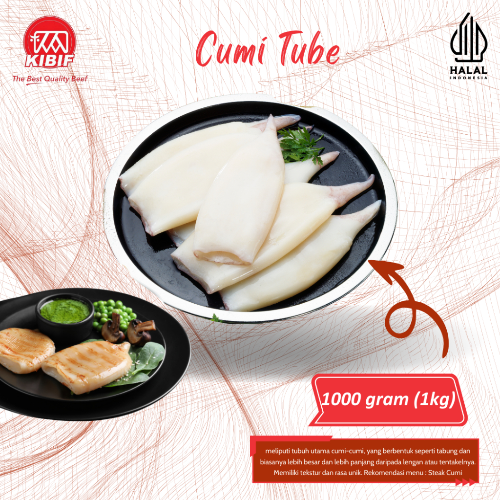 

Cumi Tube 1kg
